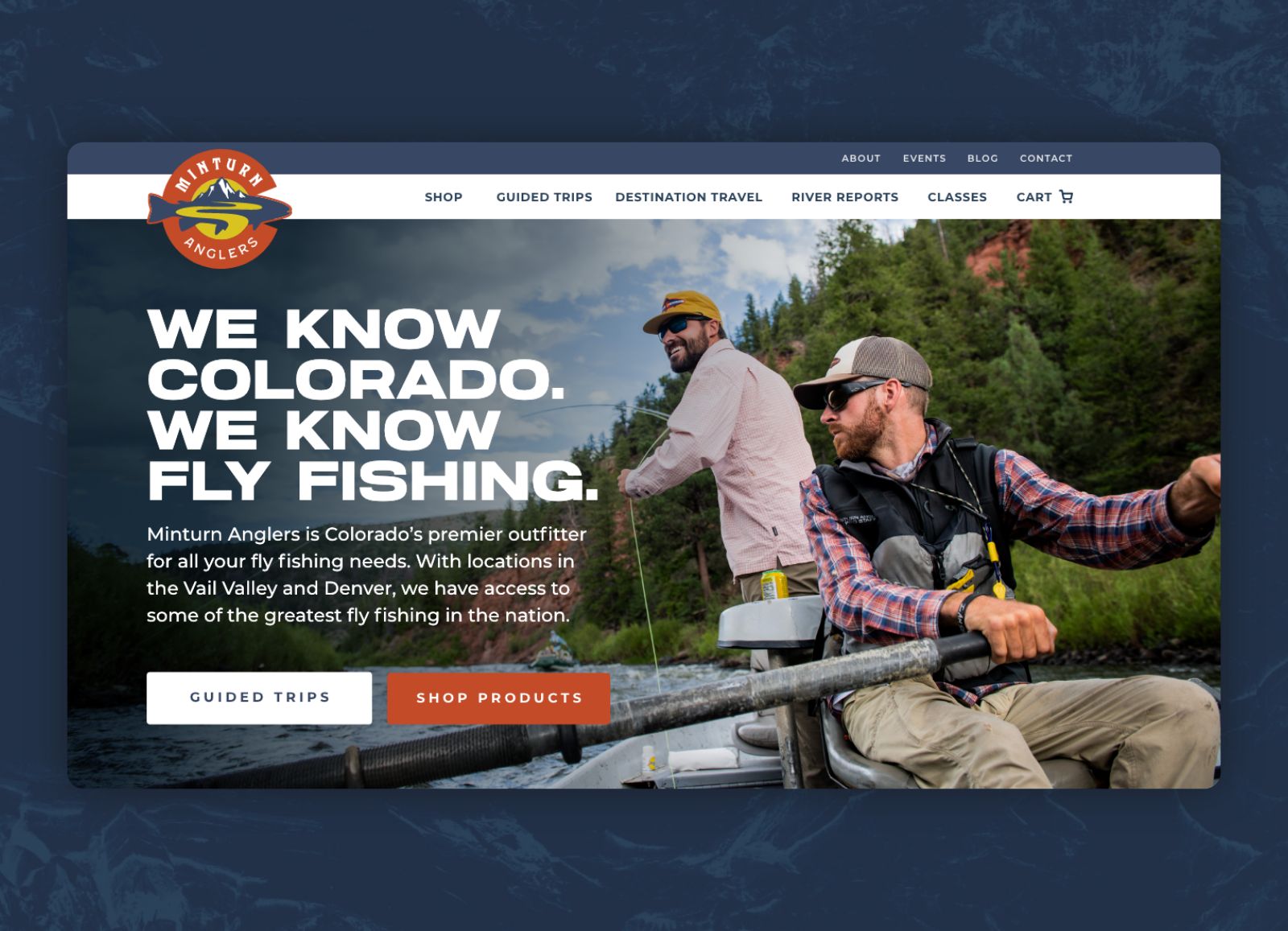 Website Design and Development | Fly Shop and Guide Services