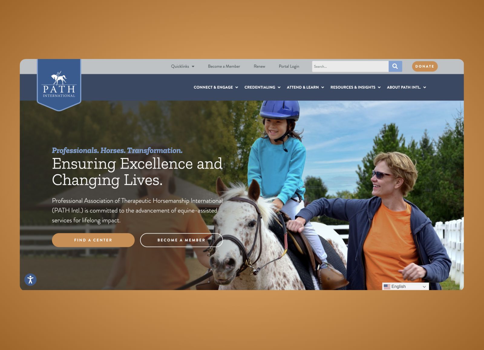 Website Design and Development for Equine Services